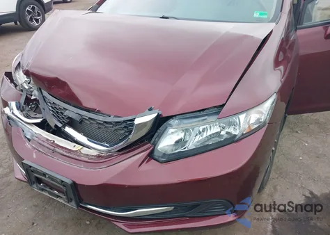 2015 Honda Civic Ex из США, поврежденный, VIN 19XFB2F81FE109516